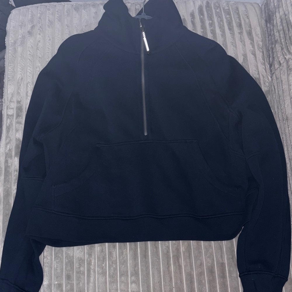 Navy Lululemon Scuba Zip Hoodie NWOT